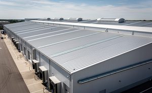 roof on a building