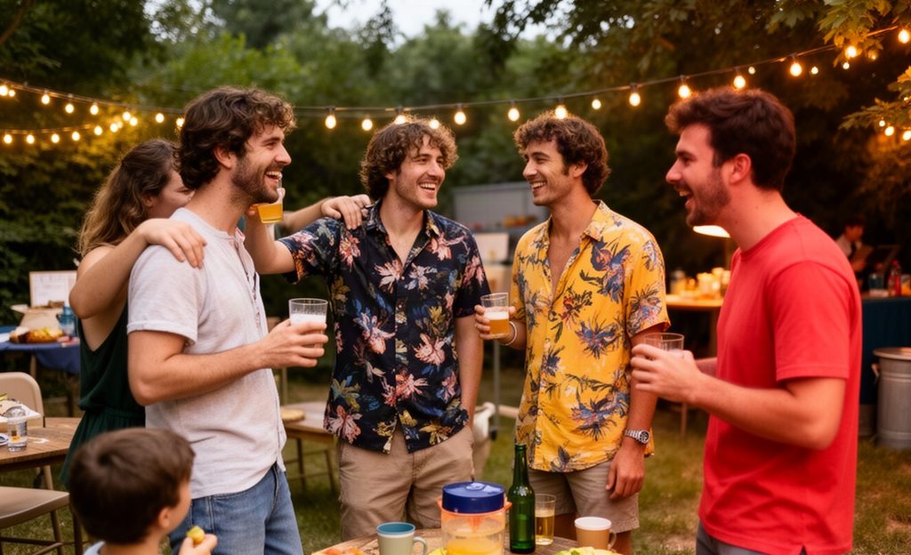 outdoor party
