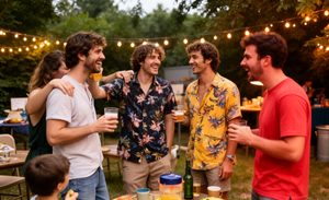 outdoor party