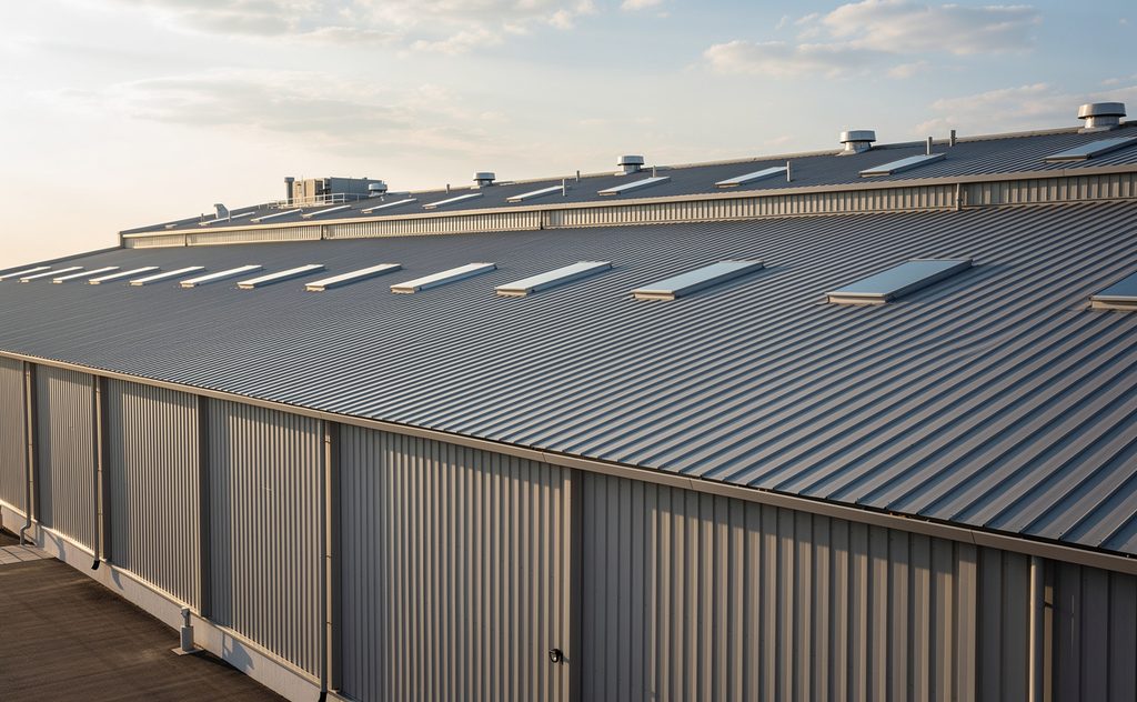 roof on a building