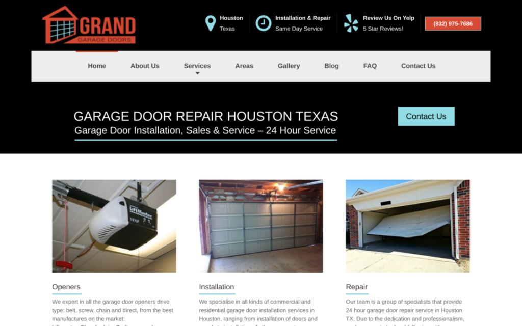 Grand Garage Door