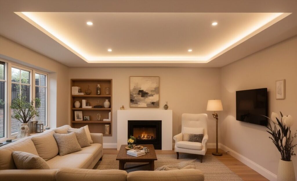 The Integrated LED Tray Ceiling