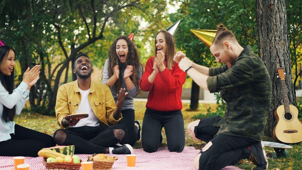 outdoor party