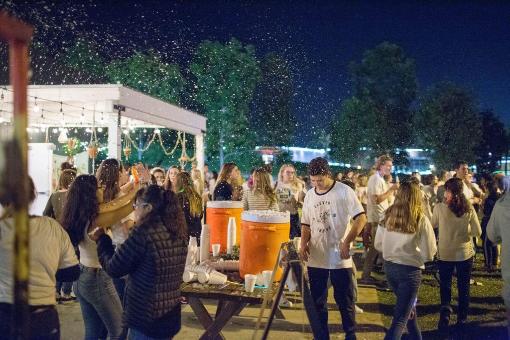 outdoor party