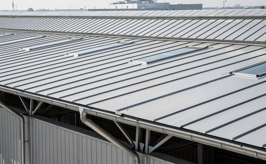roof on a building